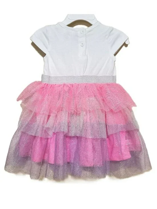 LITTLE LASS Baby Girl Unicorn Tutu Dress - Picture 2 of 2